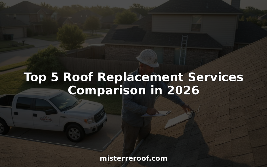 Top 5 Roof Replacement Services Comparison in 2026