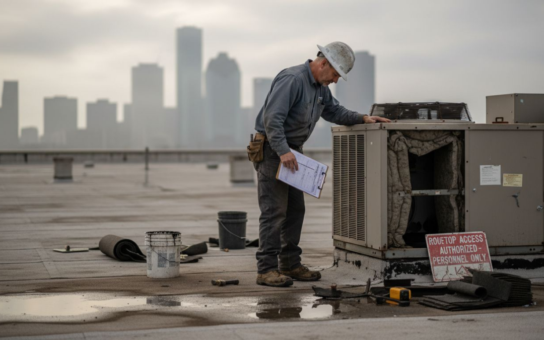 Why Replace Commercial Roofs in Houston Today