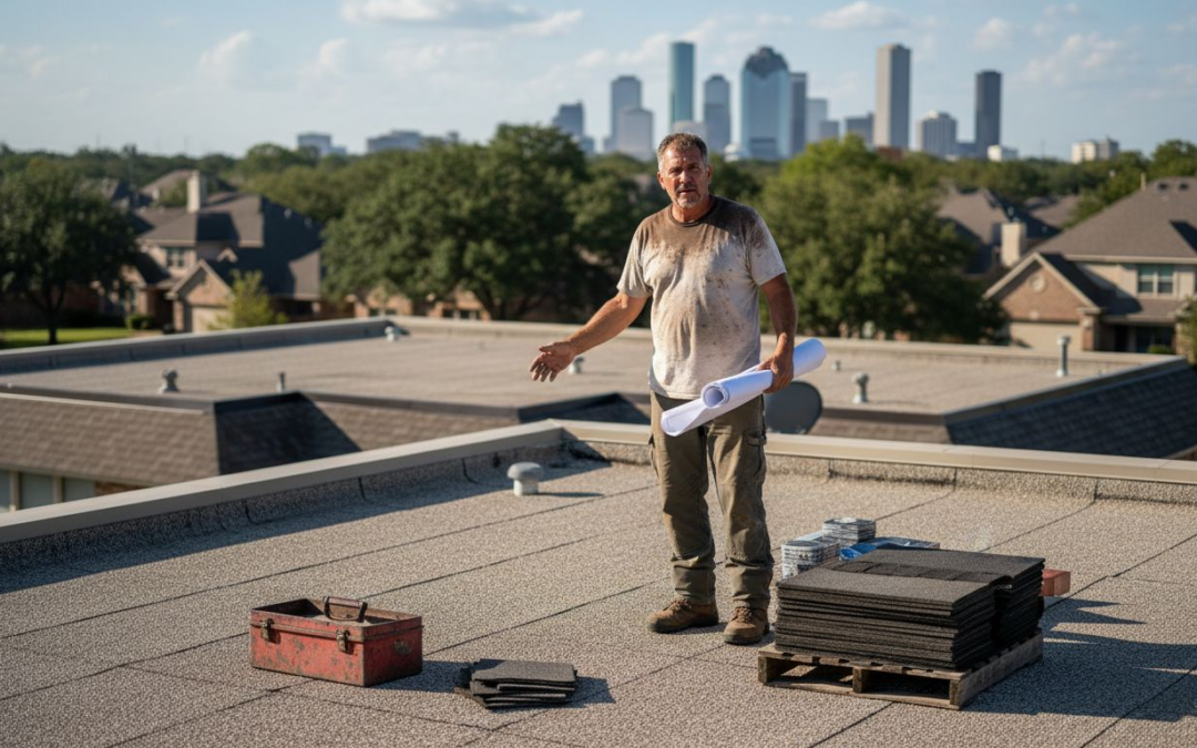 What Is Low-Slope Roofing and Why Houston Homes Benefit