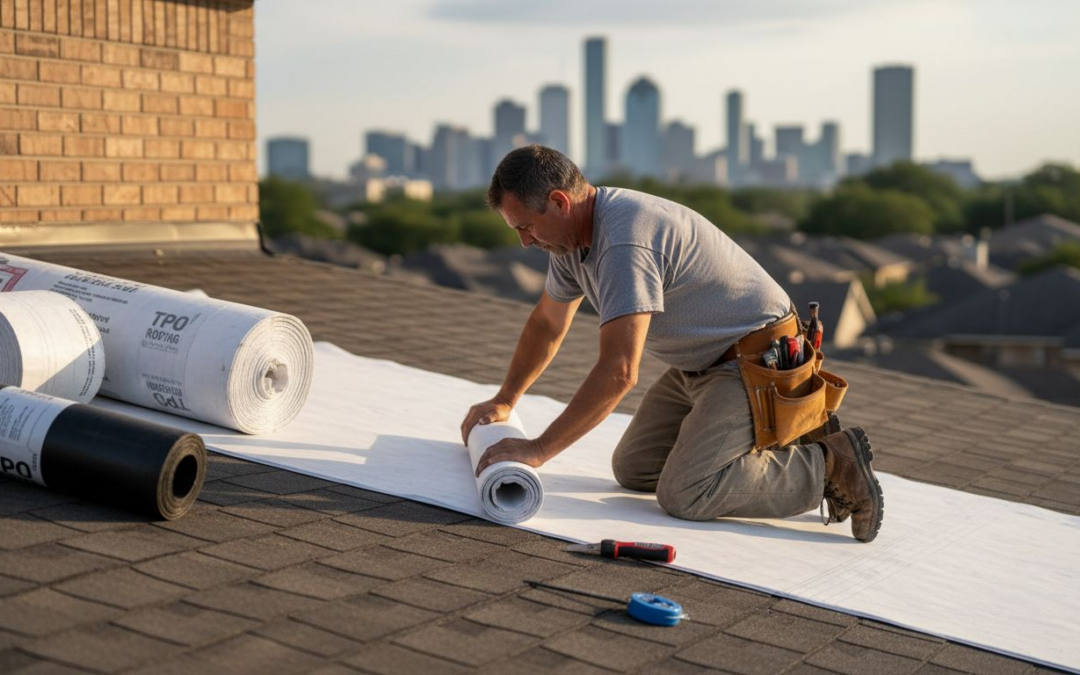 Types of Roofing Membranes for Houston Homes