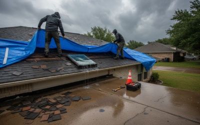 Role of Emergency Roofing Services in Houston