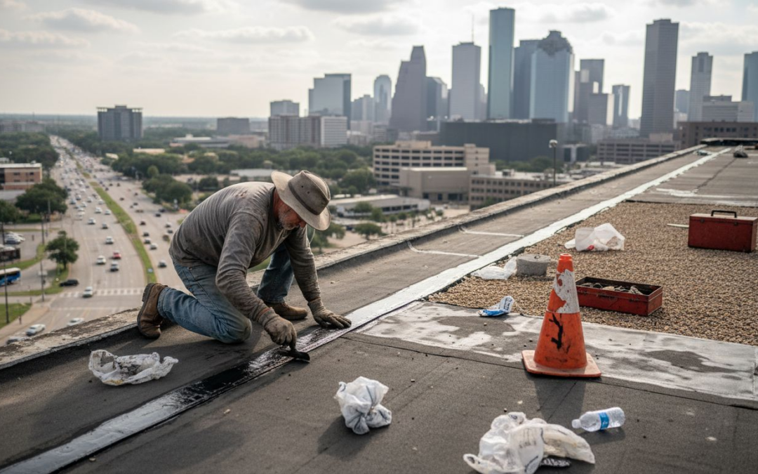 Flat Roof Maintenance: Protecting Houston Investments