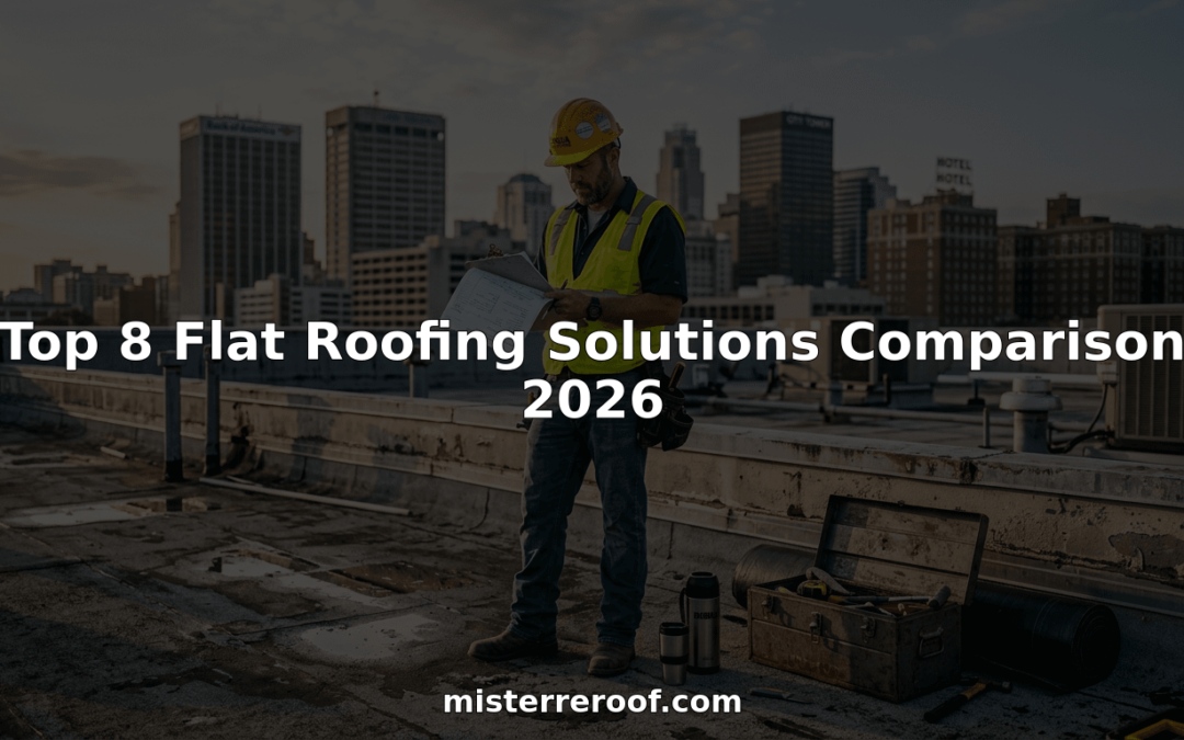 Top 8 Flat Roofing Solutions Comparison 2026