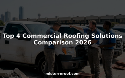 Top 4 Commercial Roofing Solutions Comparison 2026