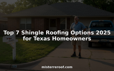 Top 7 Shingle Roofing Options 2025 for Texas Homeowners