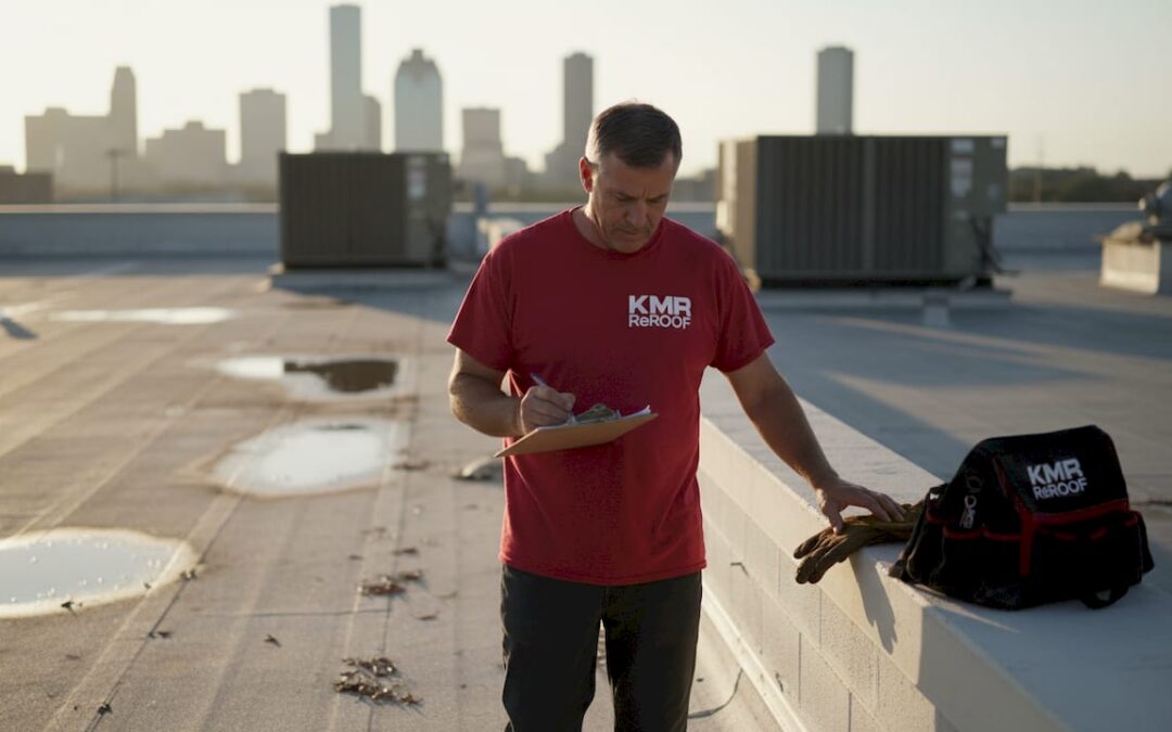 Fix Common Industrial Roof Problems in Texas Now