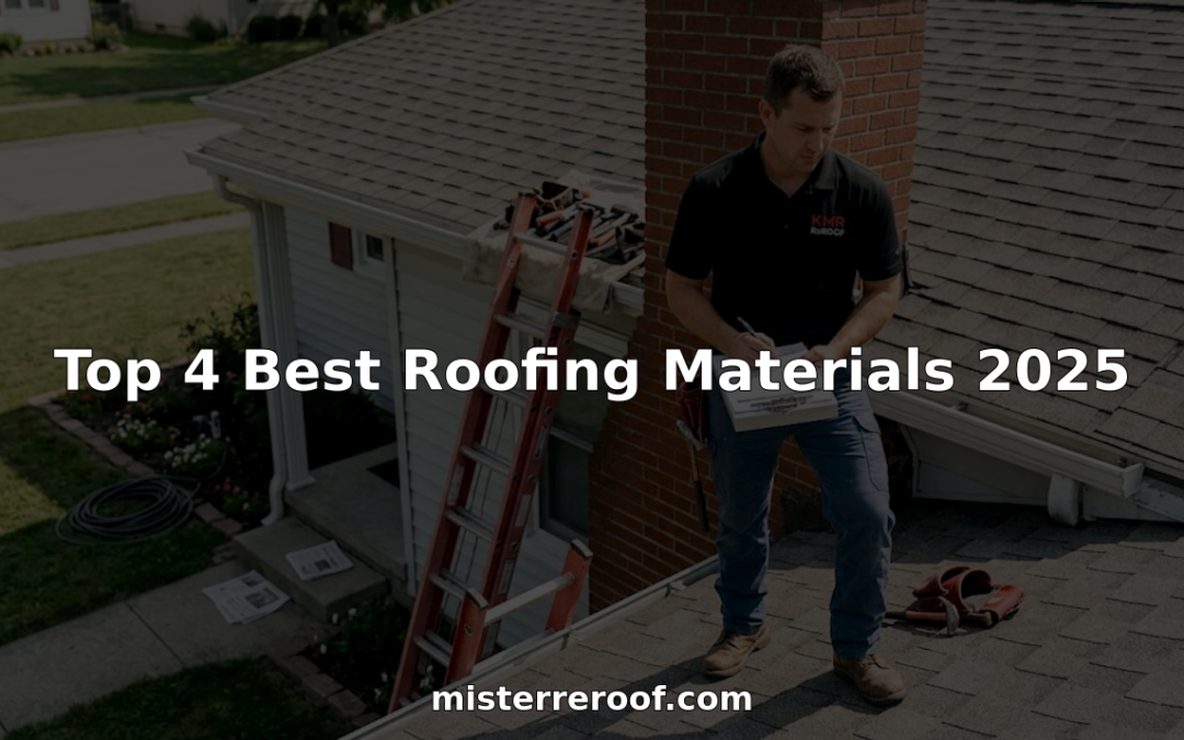 Top 4 Best Roofing Materials 2025