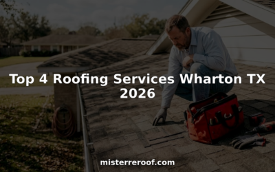 Top 4 Roofing Services Wharton TX 2026