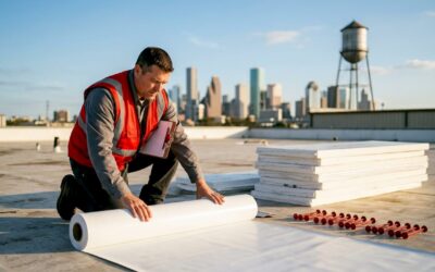 Top flat roof installation methods to withstand Texas weather